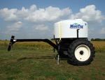 1200-gallon tank with cart